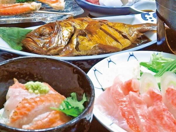 ［伊勢海老･鮑付/金目鯛3品］伊豆会席/例