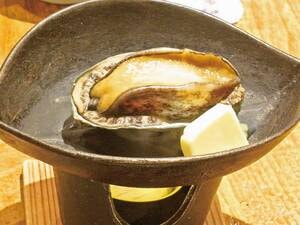 【夕食時に1品追加※有料】あわび踊り焼き/一例