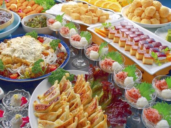  【季節替わりハーフ会席＆バイキングプラン】食事一例