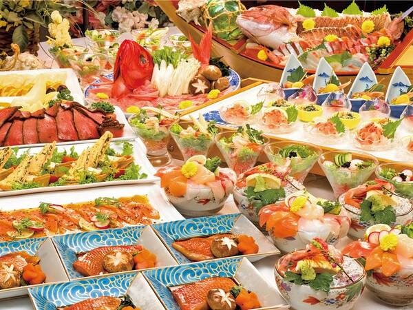 季節替わりハーフ会席&バイキングプラン