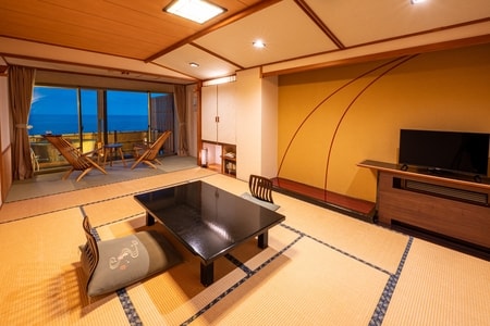 【客室/例】■半露天風呂付■ オーシャンビュー／禁煙