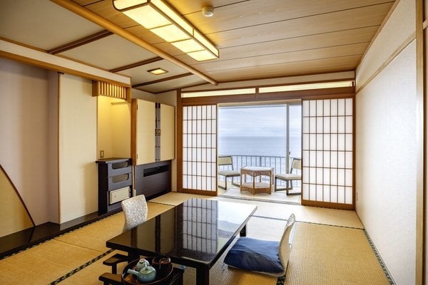 【客室/例】■半露天風呂付■ オーシャンビュー／禁煙