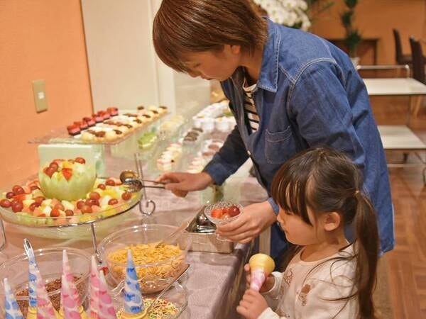 【夕食/例】デザートも!