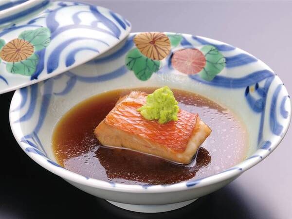 【夕食/例】金目鯛煮付け(切り身)