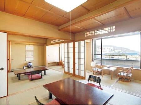 和室8畳2間「花秀館」/写真一例
8畳2間の広々した和室。4~6名様でもゆったりお過ごしいただけます