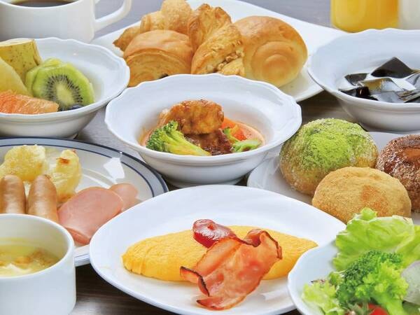 朝食ビュッフェ/例