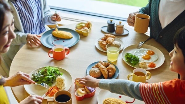 朝食一例