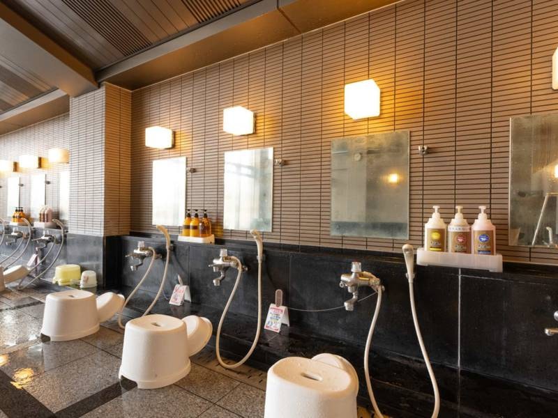 【大浴場】洗い場