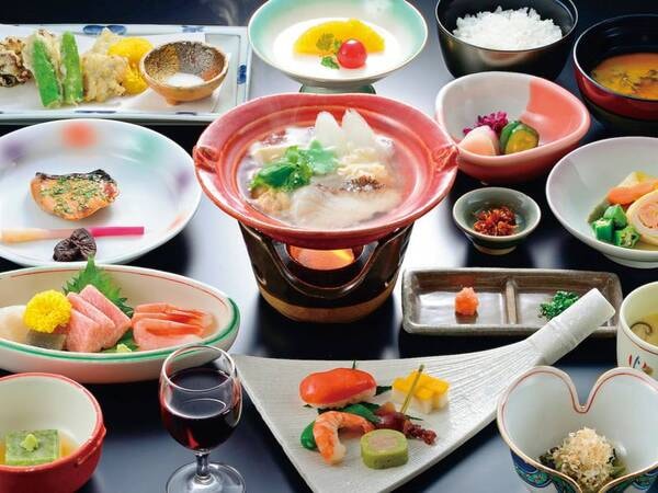 【京風懐石/例】おいしさにこだわる手作り京風懐石