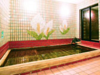 水芭蕉の宿　ひがし／【檜風呂】24時間入浴可能