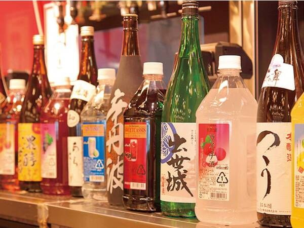 【飲み放題コーナー】生ビールやカクテルなどお好きなだけ♪