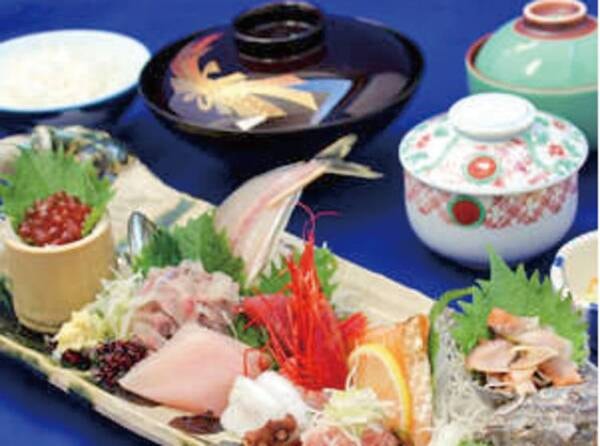 【さざえなどお造り10点盛】荒磯御膳/例