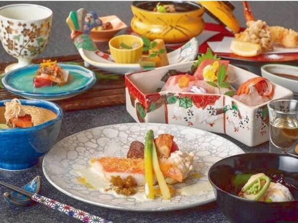 【海コース/例】おもてなしの心を料理にも…。料理長自慢のお料理に舌鼓