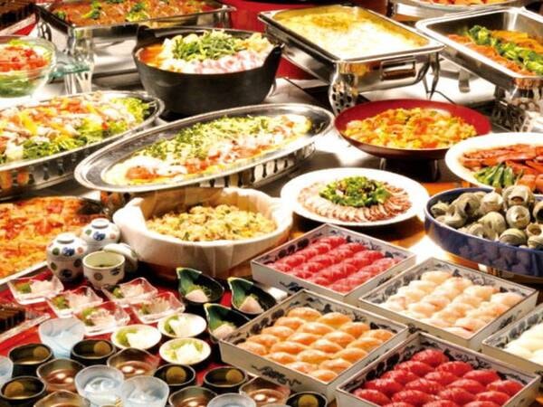 【夕食/例】約50種の和洋中バイキング＆70分飲み放題