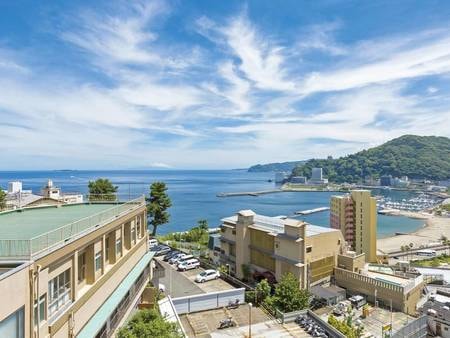 温泉展望風呂付客室からの眺望/例