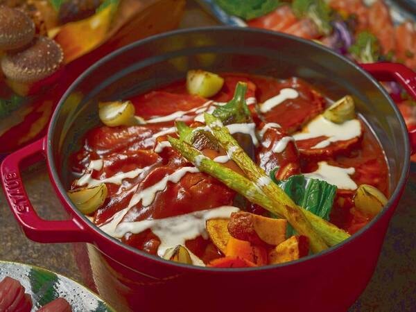 夕食約90種/9～11月の一例