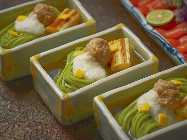 夕食約90種/9～11月の一例