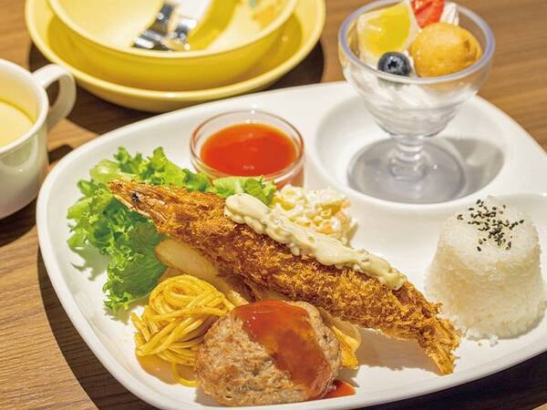 【キッズプレート】3歳以上の未就学児食事付きでご予約のお客様はキッズプレートでご提供/一例