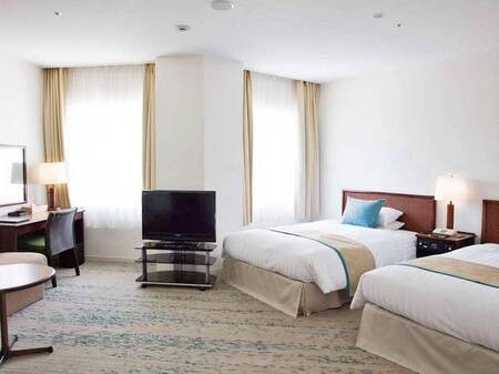 【客室/例】マウンテンビュースタンダードツインＢ【禁煙】30㎡