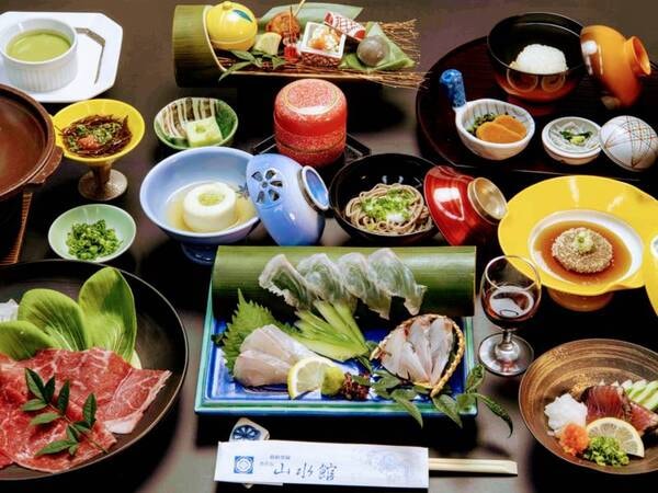 【関あじ・豊後鯛&牛】一例
