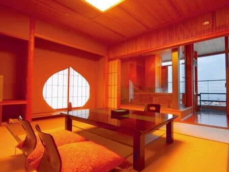 海側眺望・露天風呂付和室【禁煙】/例