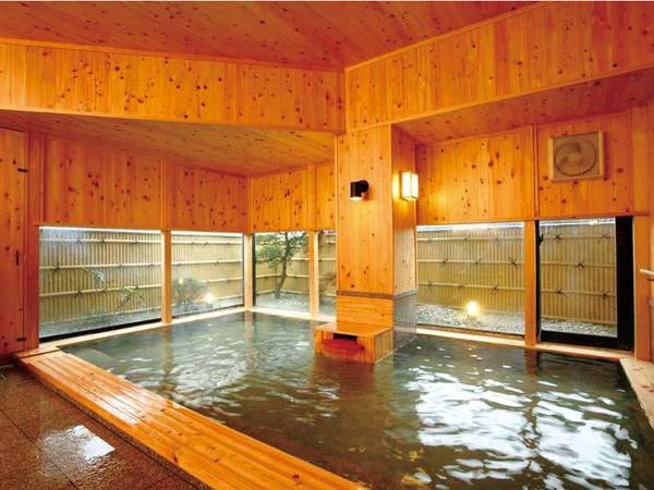 【太郎天の湯】宿泊者専用の湯船でのんびり天然温泉を堪能！