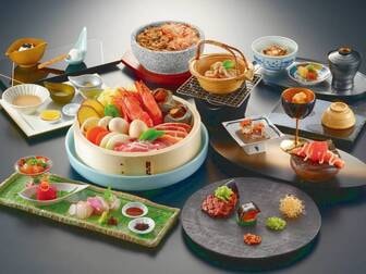 リゾーピア別府／虹花(なないろ)会席/2025年9月17日以降の夕食例