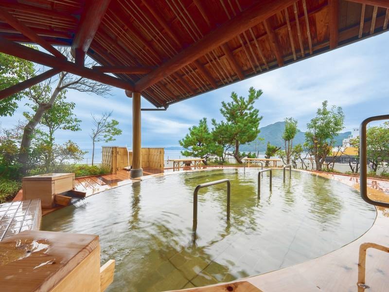 屋上露天風呂（男性）