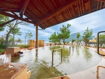 シーサイドホテル美松　大江亭／屋上露天風呂（男性）