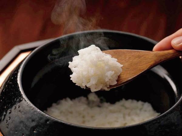 【写真/例】自家栽培のお米を使用