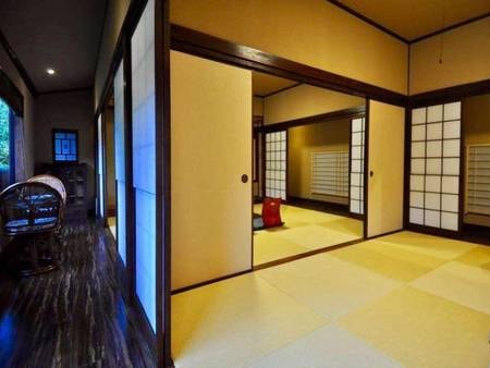 内湯付離れ・しゃらの間(６畳+８畳）/一例