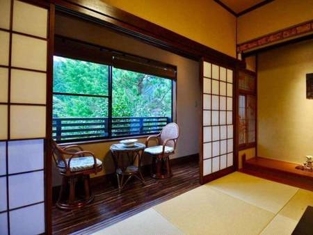 内湯付離れ・しゃらの間(６畳+８畳）/一例