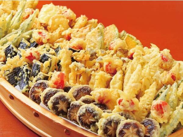 夕・朝飲み放題付バイキング/例