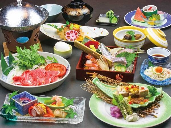 2か月ごとにお品書きが変わる季節会席/例