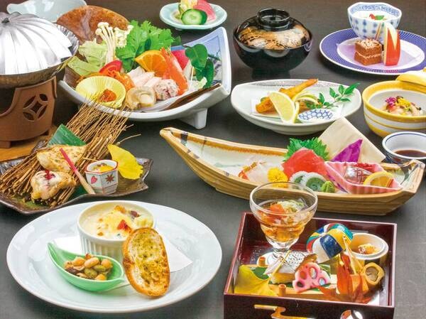 2か月ごとにお品書きが変わる季節会席/例