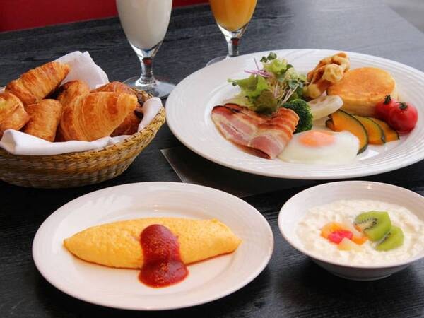 【朝食/例】豊富なメニューよりお好みの物をお好きなだけ、お召し上がりいただけます