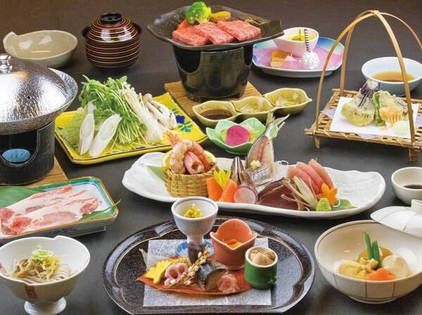 芳醇A5ランク牛ステーキ付！月替り会席【夕食/例】2か月に一度内容が変わる、和洋折衷の創作会席