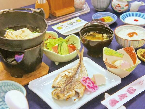 【朝食/例】ご飯がすすむ和食膳