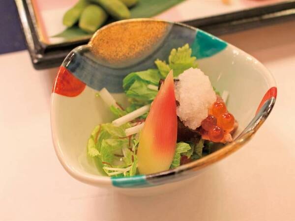【ある月の夕食一例】季節の小鉢