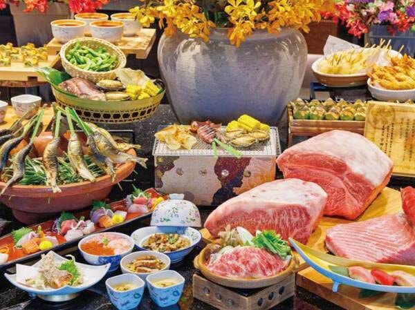 プレミアム和洋ビュッフェをお楽しみください♪