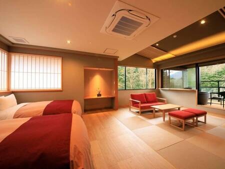 【別館】温泉半露天風呂付き和洋室/例