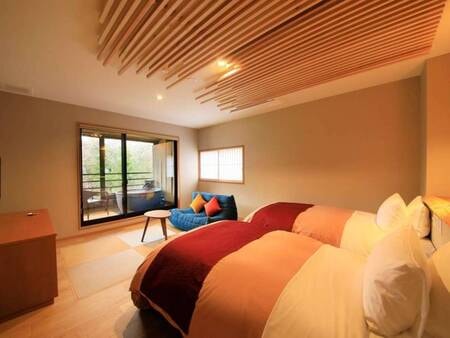 【別館】温泉半露天風呂付きツイン/例