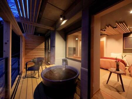 【別館】温泉半露天風呂付きツイン/例