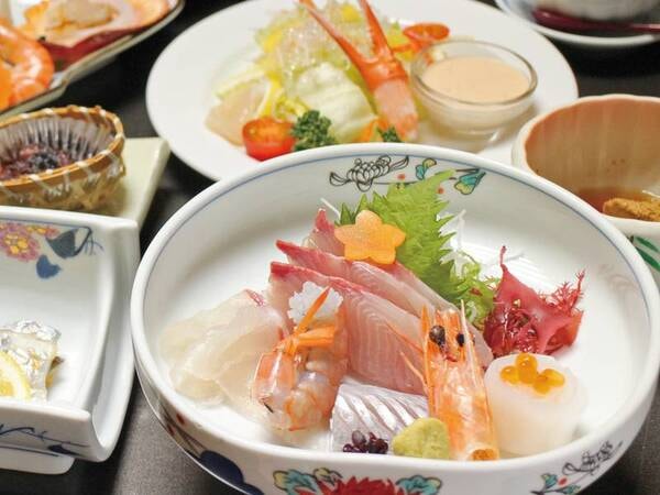 【夕食/例】海の幸を使用した会席