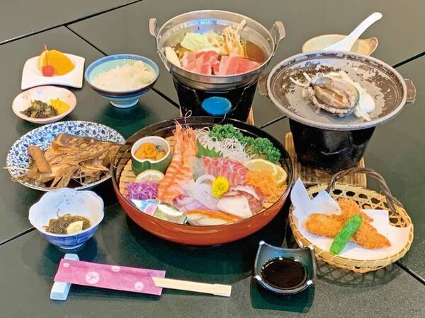 旬魚のおすすめ会席/写真は一例