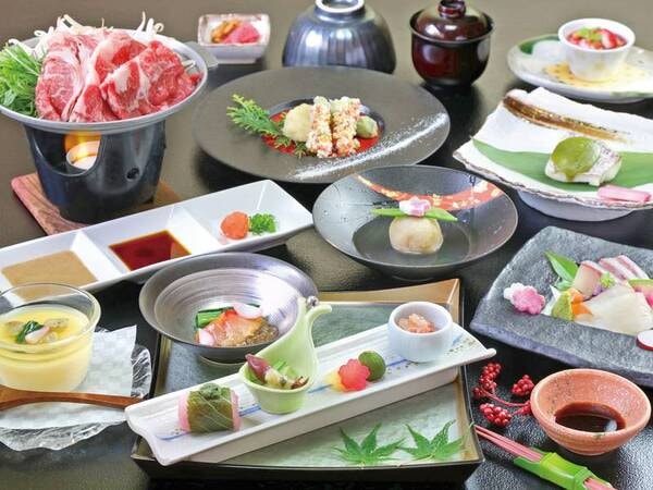 【お気軽会席/例】地元食材を活かした会席