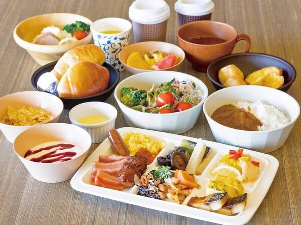 朝食バイキング