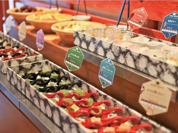 デザートも豊富にご用意(飲み放題付ビュッフェ)/例