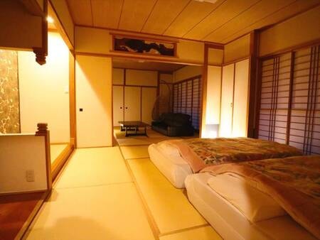 【内湯・露天付離れ】８畳＋８畳＋板の間/例