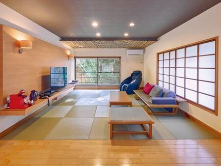 半露天付和洋室【南館スイート302　光】　リビング/例